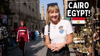 First Impressions of CAIRO, EGYPT! Africa’s CRAZIEST City اجانب فى القاهرة screenshot 1