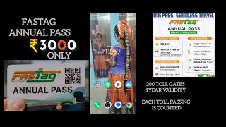 FASTag ₹3000 Annual Pass 2025 | Toll Free Scheme Telugu Lo | Step-by-Step Apply Process + FAQs
