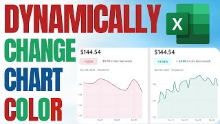 dynamically change the color of the chart excel