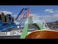 Twisted colossus front row pov six flags magic mountain