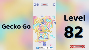 Gecko Go Level 82 Walkthrough 🦎 | Puzzle Escape Game | Safe Path Strategy & Solutions