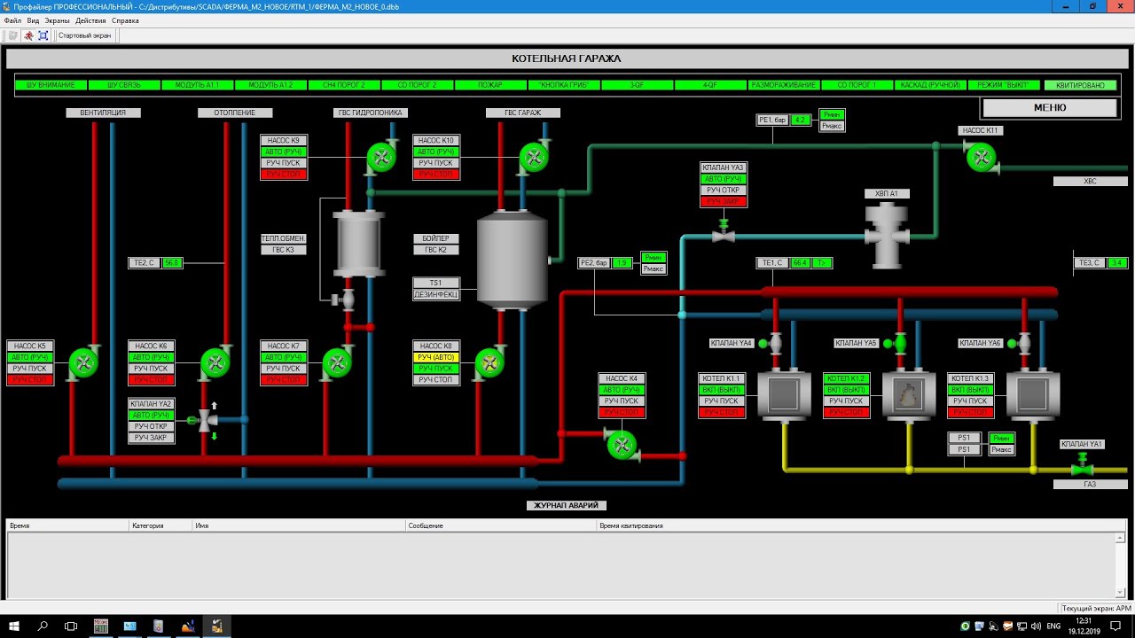 Диспетчеризация котельных - YouTube