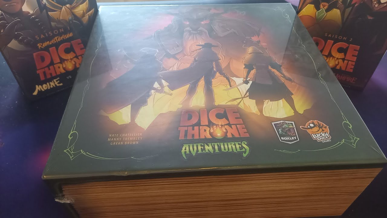 Unbox Dice Throne Aventures vf - YouTube