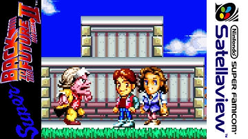 Super Back to the Future Part II (SNES) Gameplay via Satellaview+