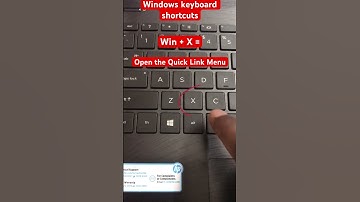 Win+X | windows keyboard shortcuts #techpandian #trending #youtubeshorts #shorts #viral #windows