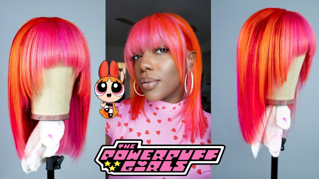 Cartoon Color Series: Powerpuff Girls Pt. 3 Blossom| ft. Wiggins Hair ...