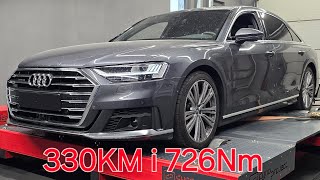 Audi A8 D5 50tdi 286KM 2020r kompleksowe strojenie silnika DDVB oraz skrzyni biegów AL552