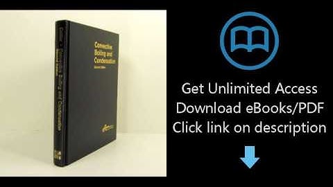 Convective Boiling and Condensation