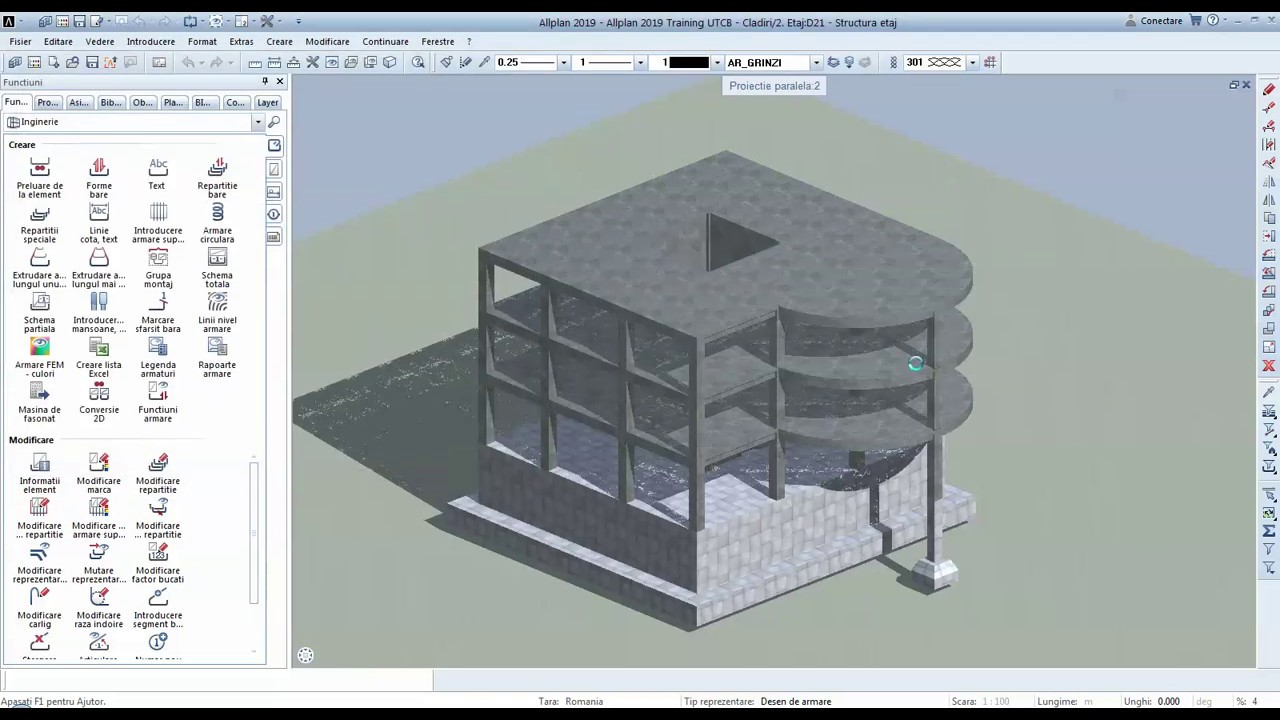 (16) Import si aliniere IFC in SCIA Engineer