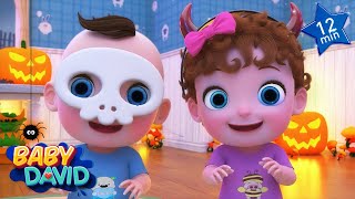 Little Monsters + more Kids Songs & Nursery Rhymes - Halloween | Baby David