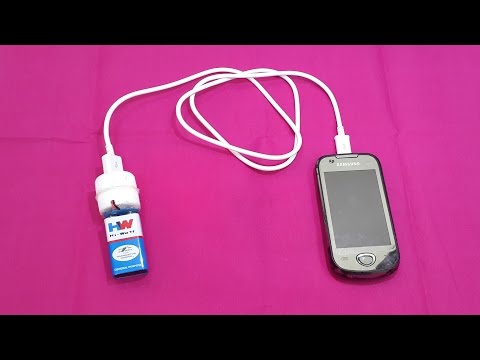 How To Make A Portable USB Mobile Charger Using 9V Battery
