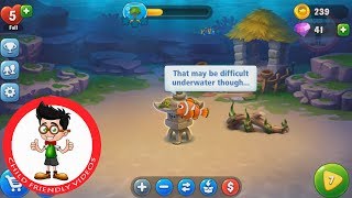 Play Fishdom. Kids Game on Android. Build your own Aquarium. screenshot 4