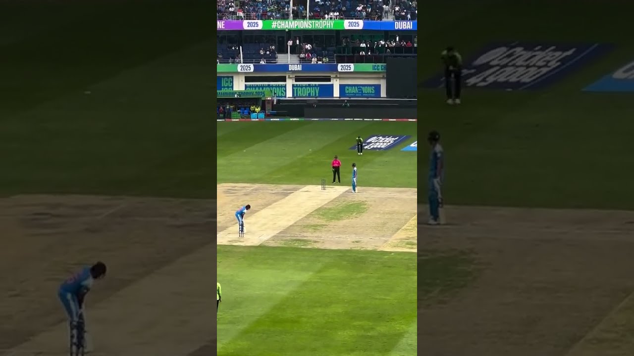 Shaheen Shah Afridi Bowling To Rohit Sharma Pakistan Vs India Championstrophy2025 Indvsaus