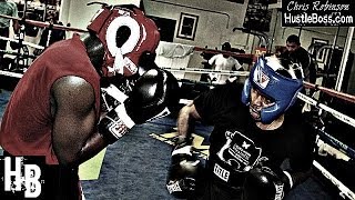 Intense sparring session between Maurice Hooker (12-0, 9 KO's) and Kevin Johnson at the MBC