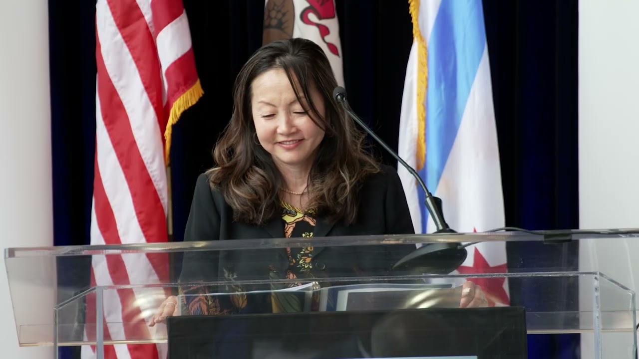 Церемония перерезания ленточки Comcast для Aspire Center