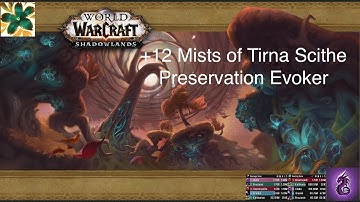 +12 Mists of Tirna Scithe | Preservation Evoker | Tyrannical | Voidbound | Fortified | Peril | #288