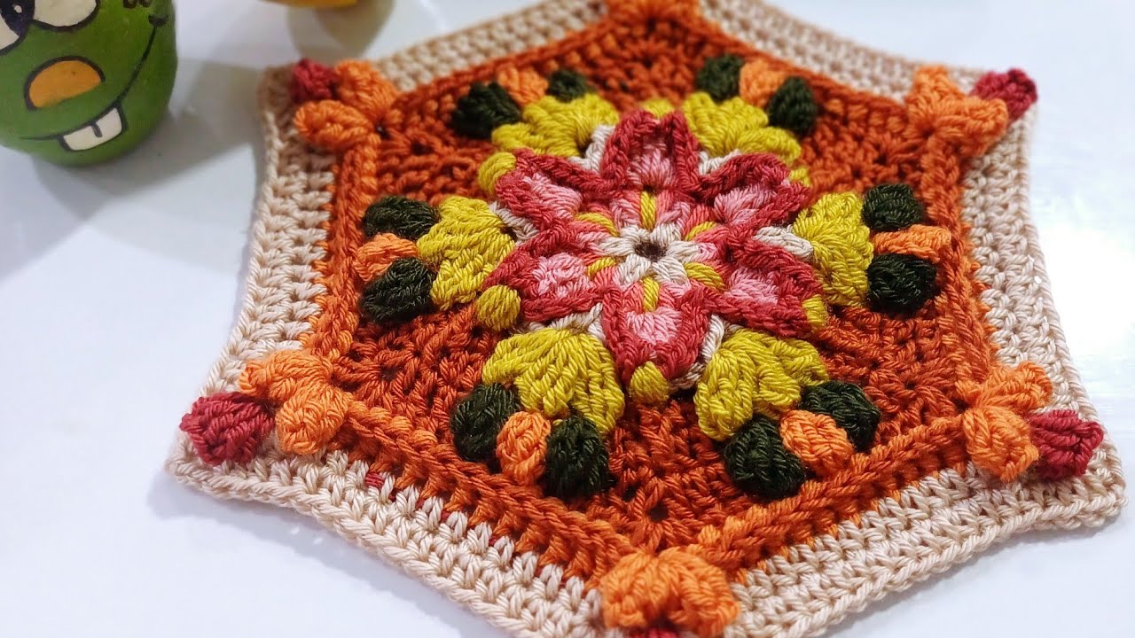 پارت اول موتیف شش ضلعی وارسا🧶🧶👇