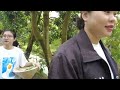 Kéo Nhau Về Vườn| Lụm sầu riêng chín cây của chú hàng xóm ăn tại vườn siêu hồi hộp