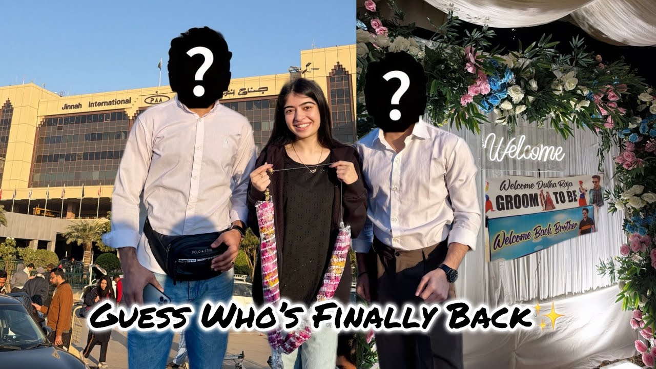 Guess Who’s Back🤩| The Most Special Welcome🎉🤍