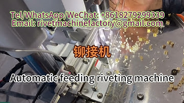 High Precision Rivet Machine for Electrical Contacts and Connectors in India