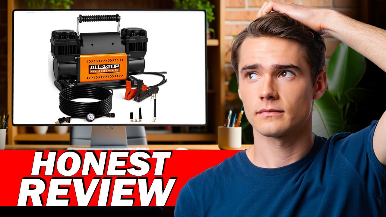 Mega2s Compressor ALL-TOP Air Compressor Kit Dual Cylinder 12V Portable Inflator — honest ...