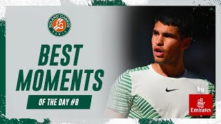Best moments of the day Roland-Garros 2023