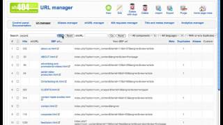 How to Overcome 404 errors (Dead-pages) in Joomla 1.5