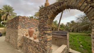 السياحة في عمان قرية العين بولاية ازكي مكان جميل