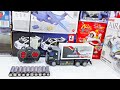 Unboxing RC Truck Emergency Rescue, Autobots Police Car, Flying & Rolling Car, Duck Dance and Train