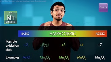 NEET Chemistry Concepts | Oxides of Transition Metals