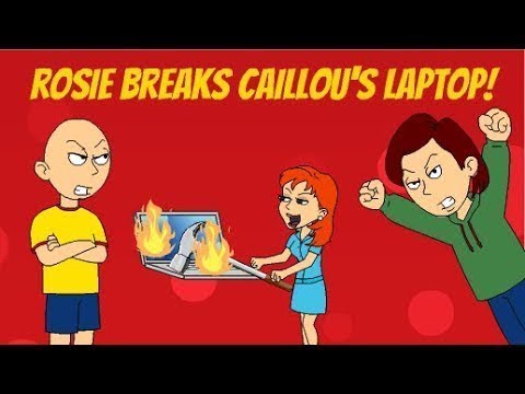 Rosie Breaks Caillou's Laptop/Grounded (READ DESC.)