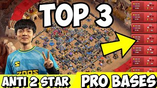 New Top 3 Best Th18 War Base Best For War & Legend Anti-3 Star Meta With Links Clash Of Clans