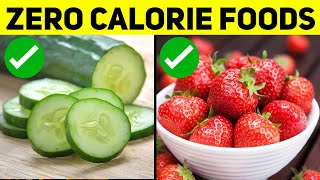 Exclusive 7 Superb Foods That Contain Almost Zero Calories Profile