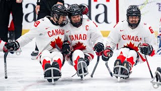 Highlights from Canada vs. Czechia at the 2024 World Para Hockey Championship