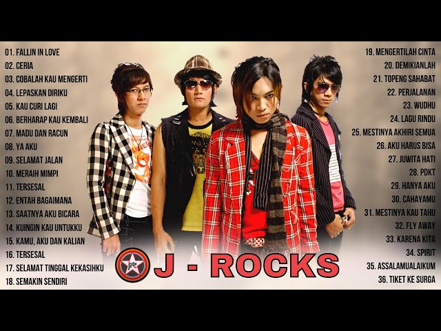 J Rocks Full Album - 36 Lagu Pilihan Terbaik J Rocks Paling Hits Lagu Tahun 2000an class=