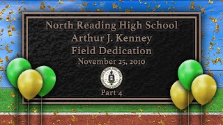 North Reading High School Arthur J. Kenney Field Dedication (November 25, 2010) - Part 4
