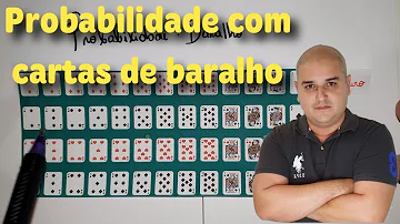 Como calcular a probabilidade de cartas?