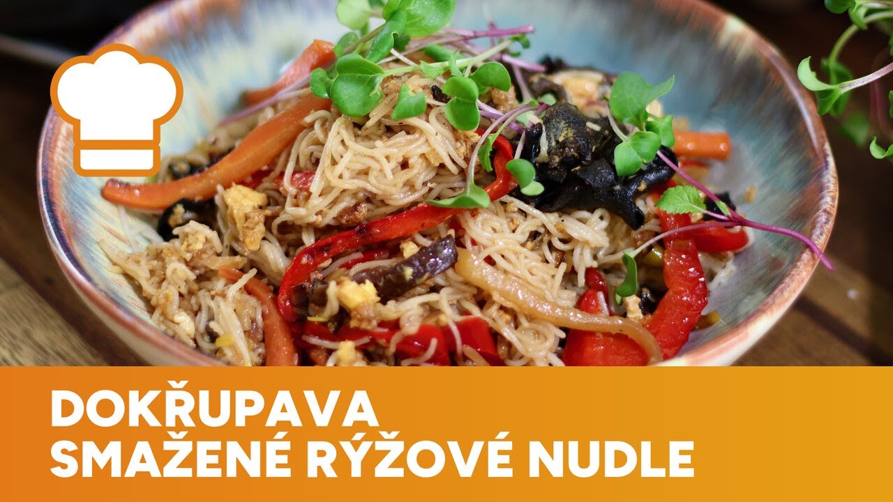 Dokřupava smažené rýžové nudle se zeleninou: Čínská rychlovka, kam zpracujete zbytky