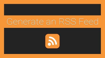 How to Generate an RSS Feed in Node.js
