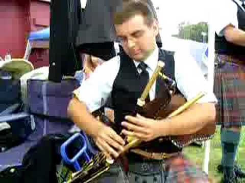 Darrell Playing Uilleann Pipes