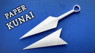 How To Make a Paper kunai Knife |Making kunai from paper| Ninja