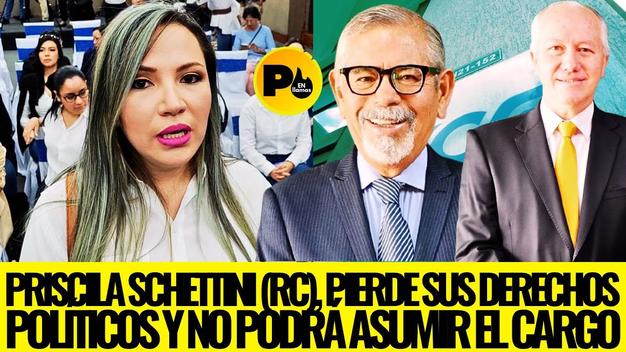 Priscila Schettini (RC) pierde sus derechos políticos y no podrá asumir el cargo de asambleísta