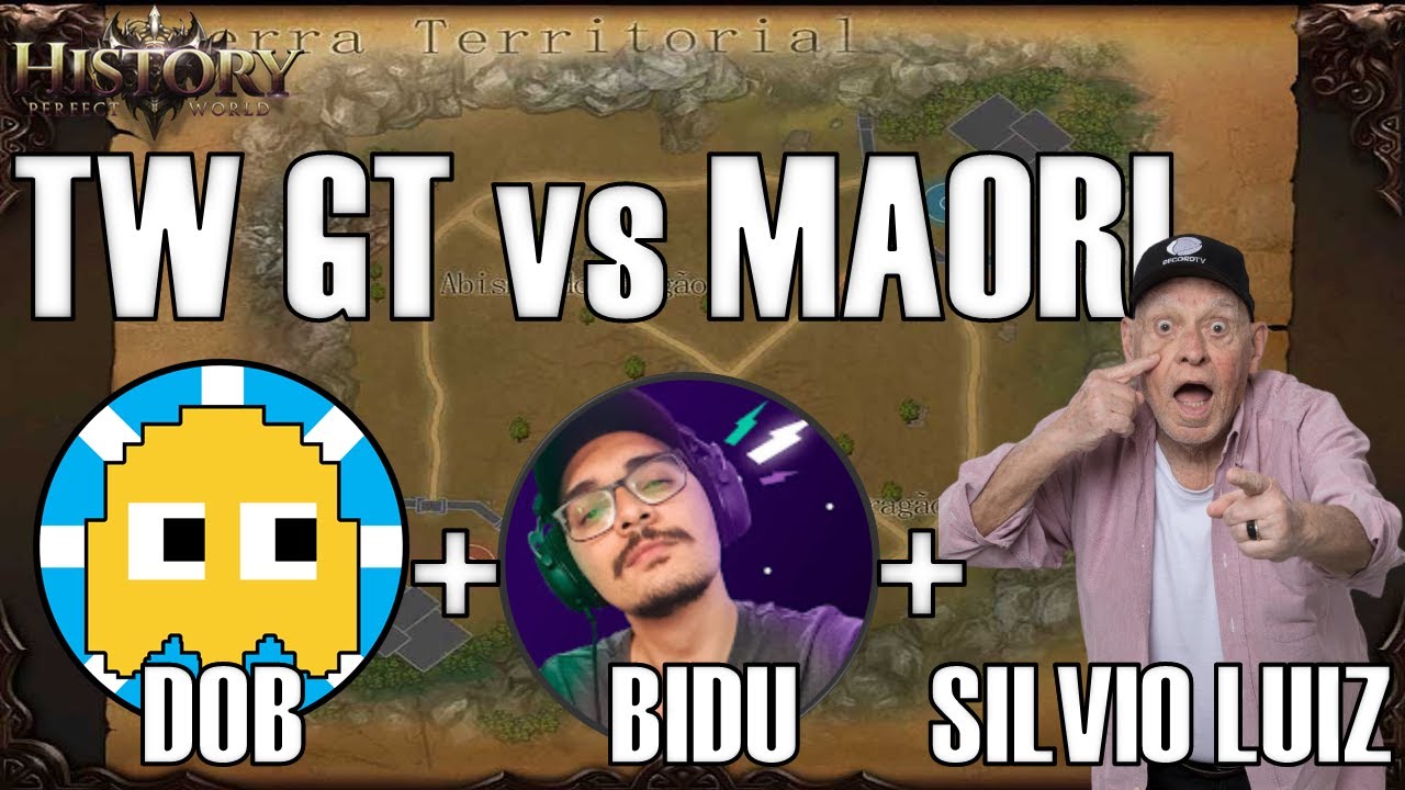 PERFECT WORLD [HISTORY] TW GHOST TEAM X MAORI COM BIDU JOGA E SILVIO LUIZ!