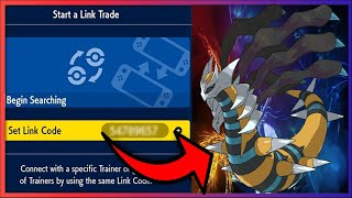 This Linkcode Trades You Shiny Giratina Pokemon Scarlet Violet Dlc