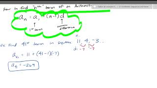 12 1 Arithmetic Sequences & Series