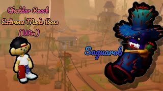 Bear Tower Defence Cheddar Reach (Extreme Mode) Boss Saguarob screenshot 3