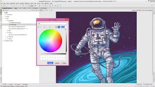 How to create a gift card using XML in Android Studio 3.0.1