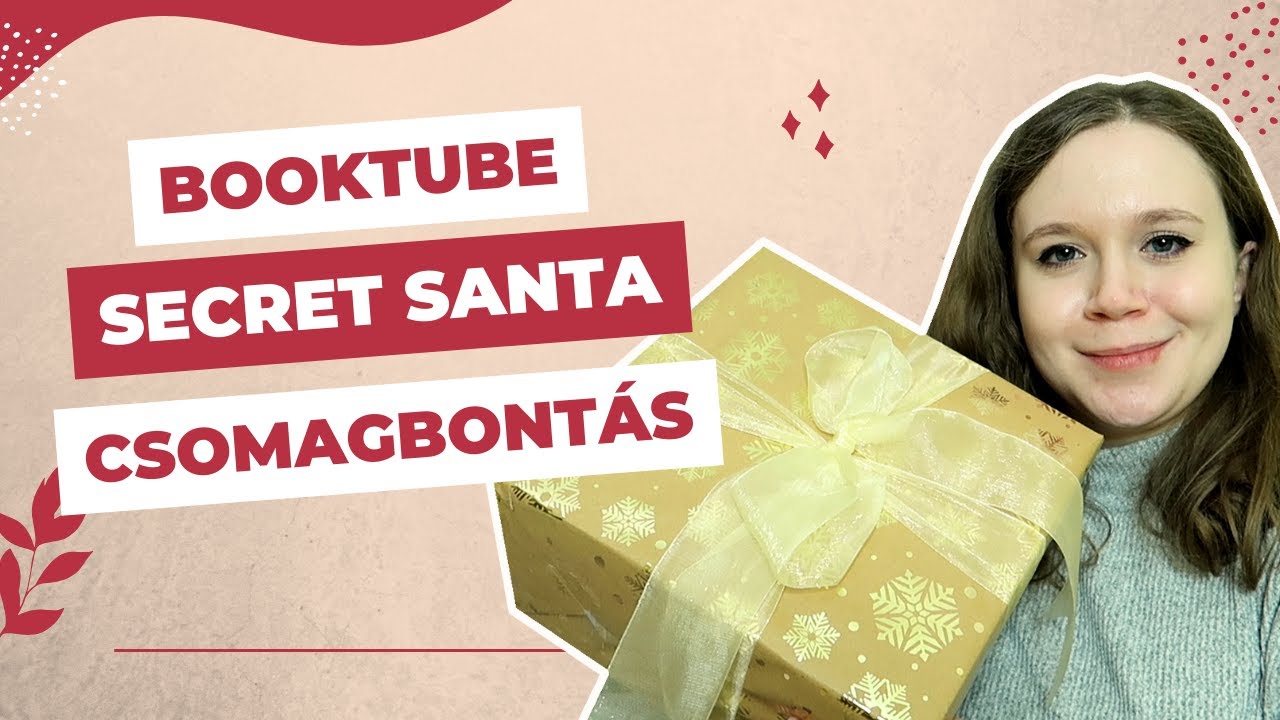 Booktube Secret Santa csomagbontás 2024 | Vida Ágnes