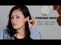 Cómo sanar piercings en la oreja