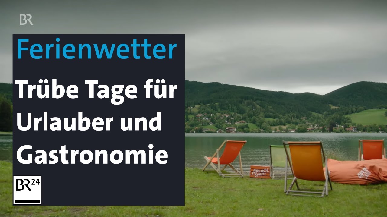 Regen, Wind und Kälte: Die Aussichten für die Tourismus-Branche in Bayern  sind derzeit trüb.